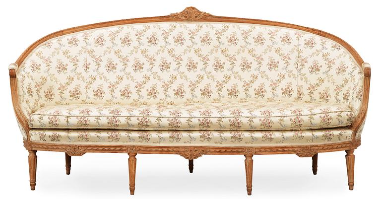 SOFFA. Frankrike, 1700-talets andra hälft. Louis XVI.