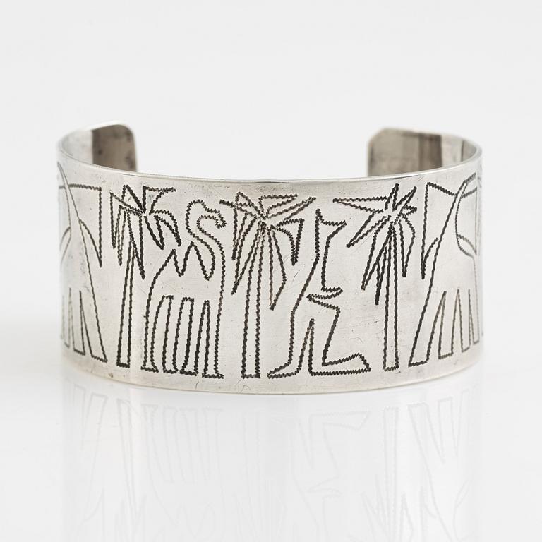 Sörlings silver bangle, Stockholm 1951.