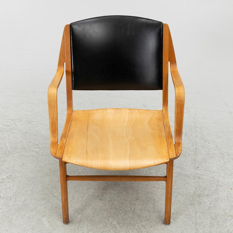 Peter Hvidt & Orla Mølgaard Nielsen, fåtölj, "AX Chair", Fritz Hansen, Danmark, 1960-tal.
