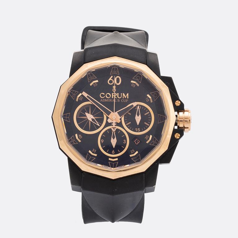 Corum - Admiral's Cup Challange 44 Automatic, wrist watch, 44 mm.
