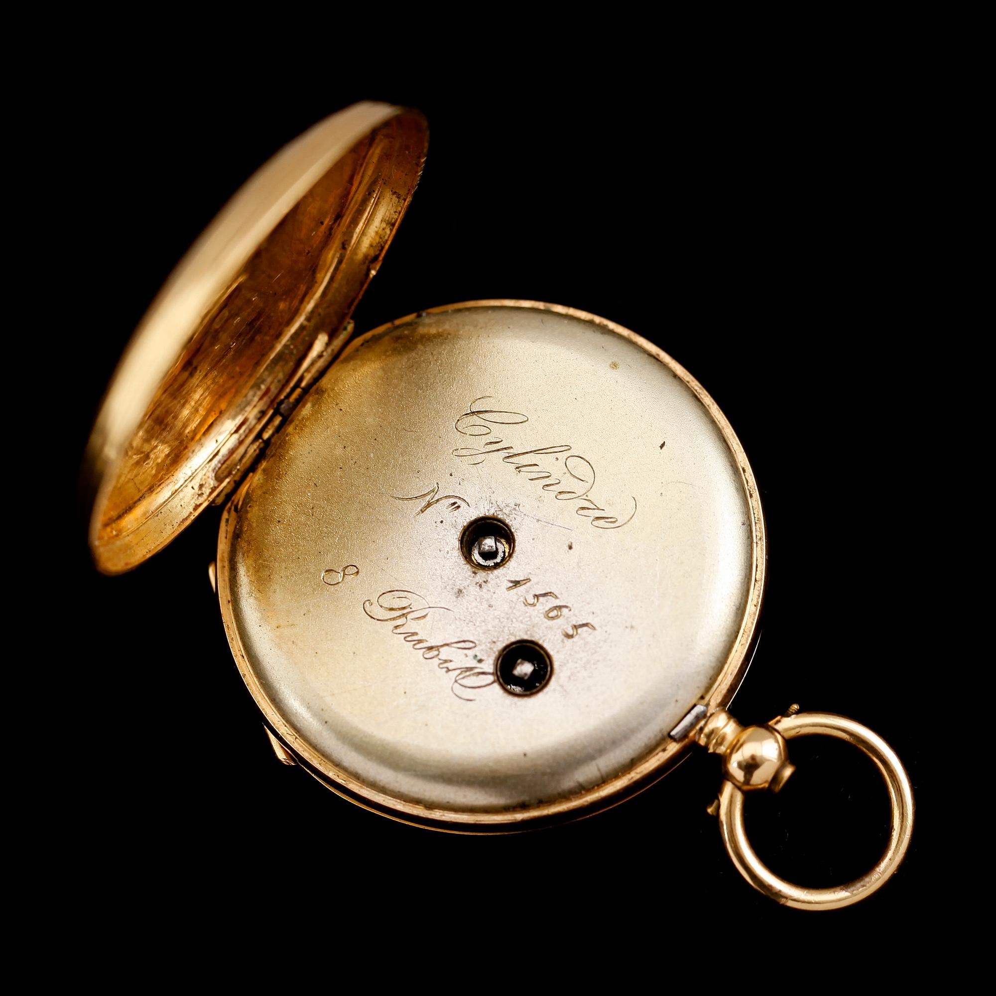 FICKUR, 18 k guld.