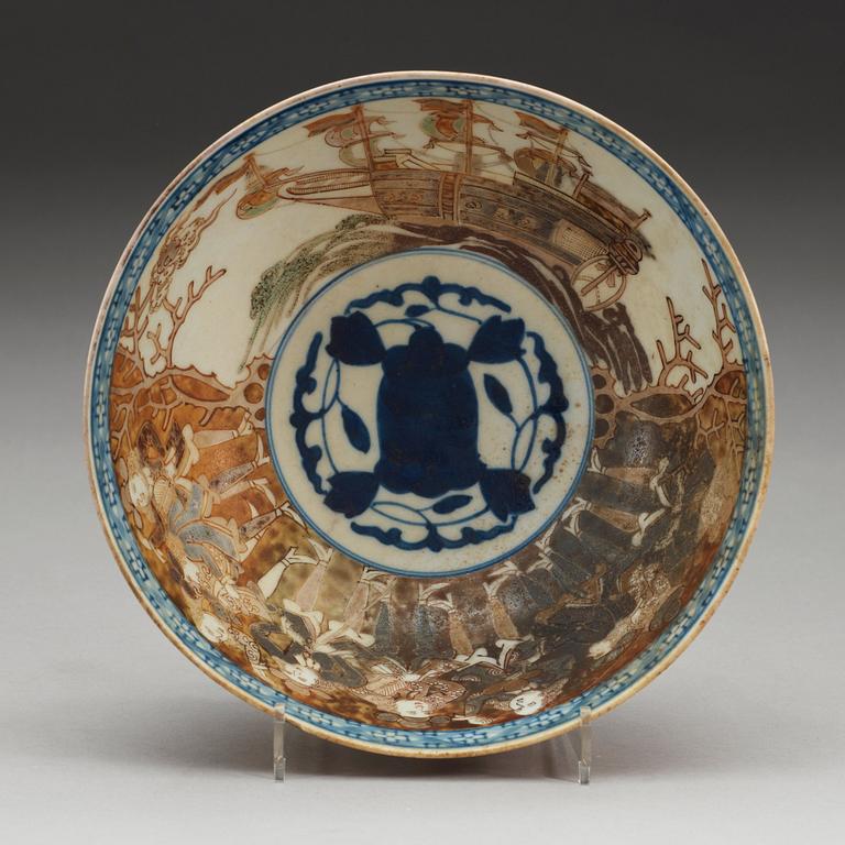 SKÅL, porslin. Japan 1700-tal.
