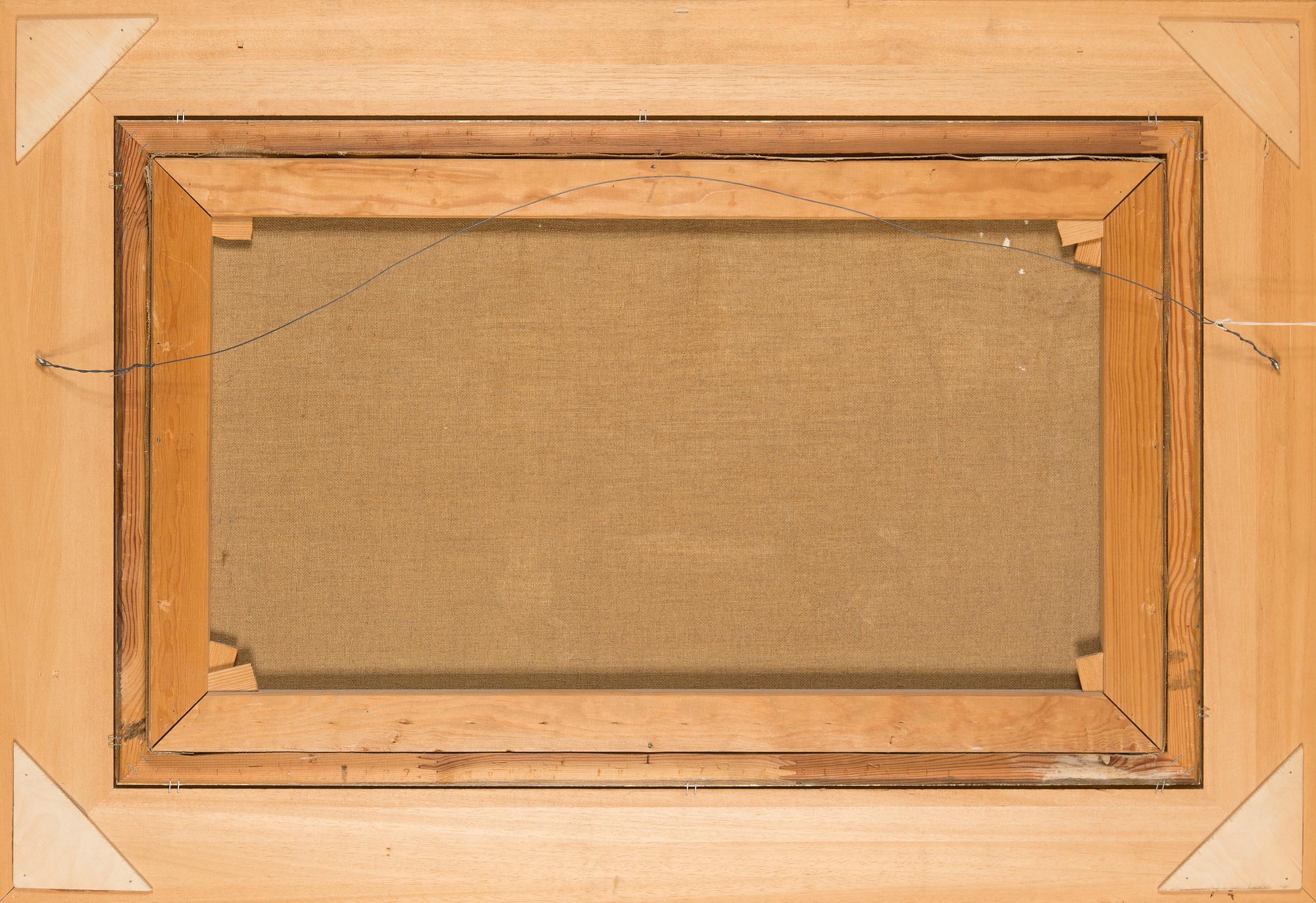 Ejnar Kohlmann, olja på duk, signerad med dedikation och daterad 1963.