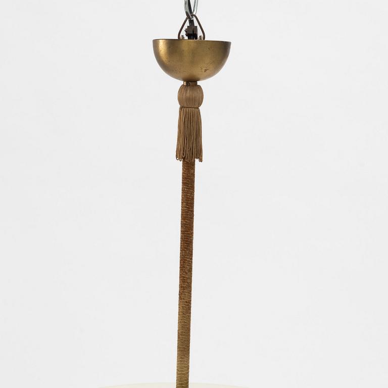 Taklampa, Swedish Modern, Orrefors, 1940-tal.