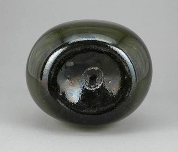 FLASKA, glas, 17/1800-tal.