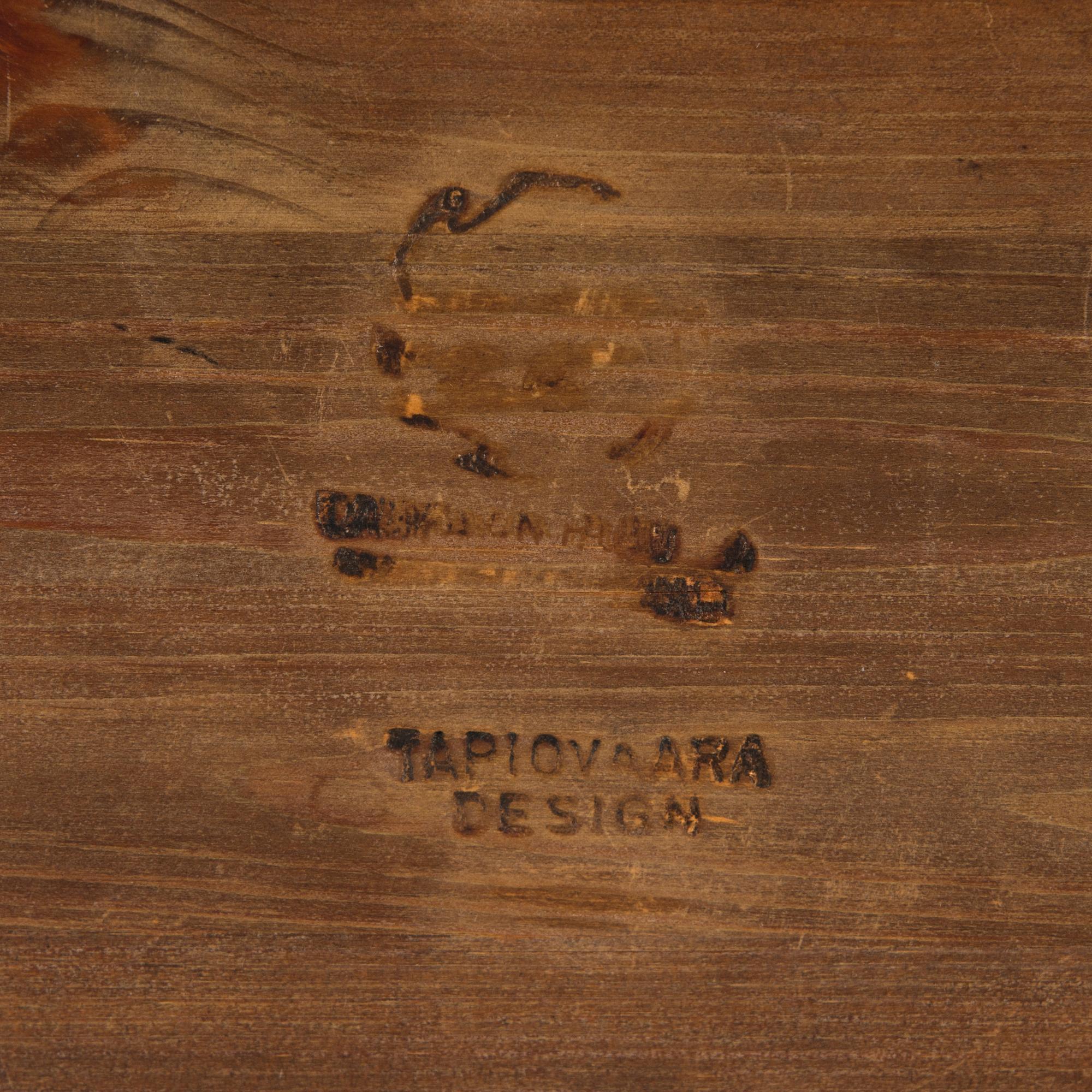 Ilmari Tapiovaara, 1960's 'Pirkka' dining table and benches for Laukaan Puu.