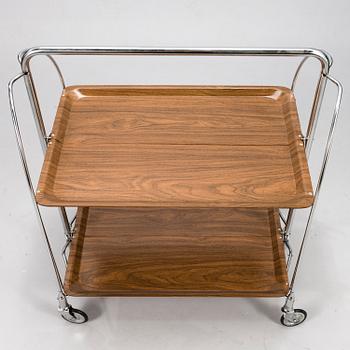 A mid 20th century tea trolley.
