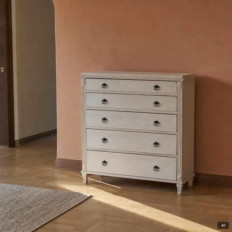 Chest of drawers, 19th century.