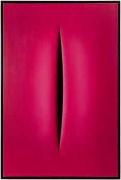 Ralf Arzt, "Trompe l'oeil Hommage à Fontana 2.0 VI".