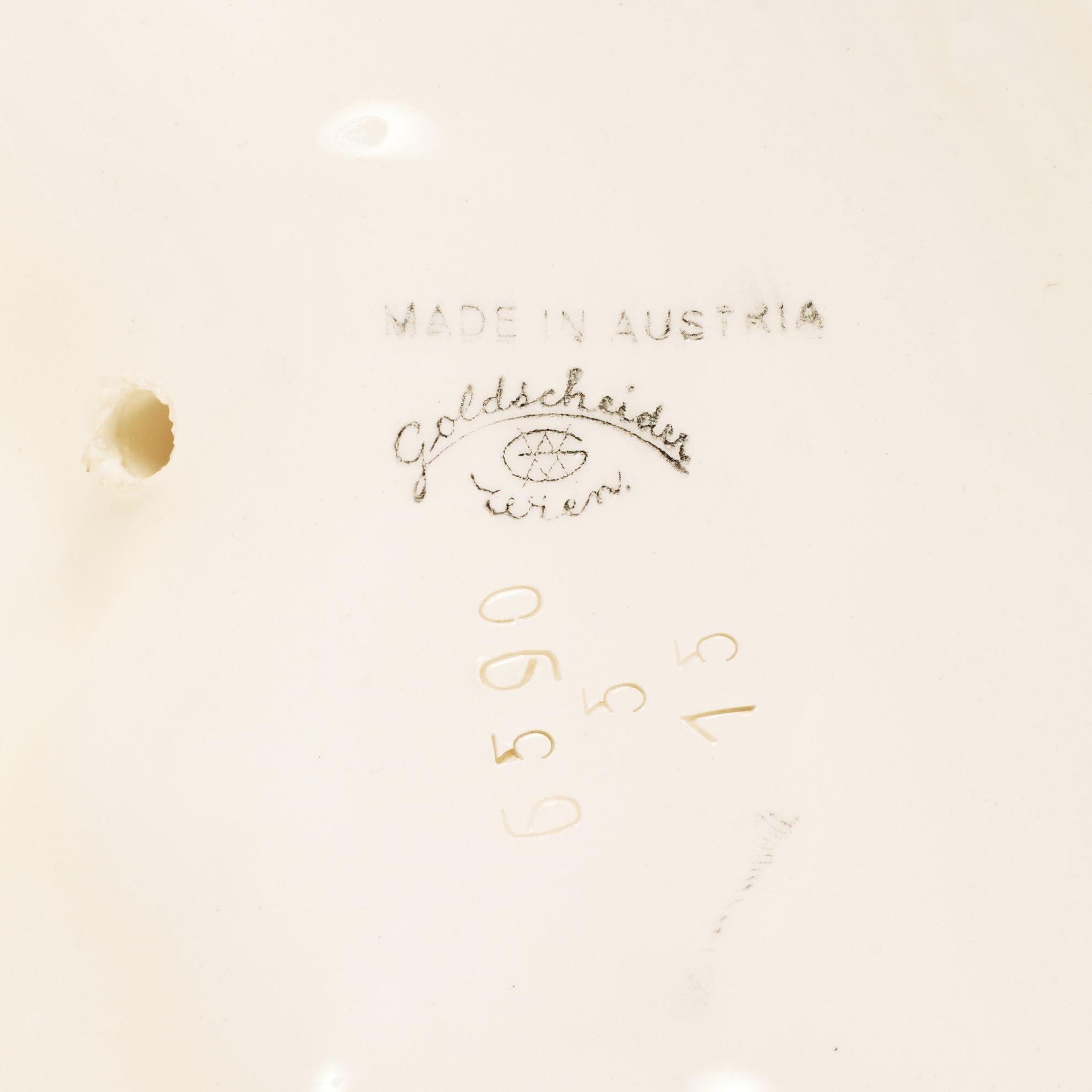 A Josef Lorenzl creamware figure, Goldscheider, Vienna 1930's.