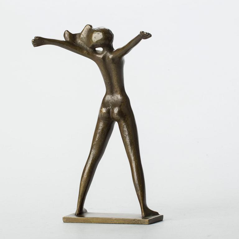 STIG BLOMBERG, skulptur, Ystad Brons, signerad.