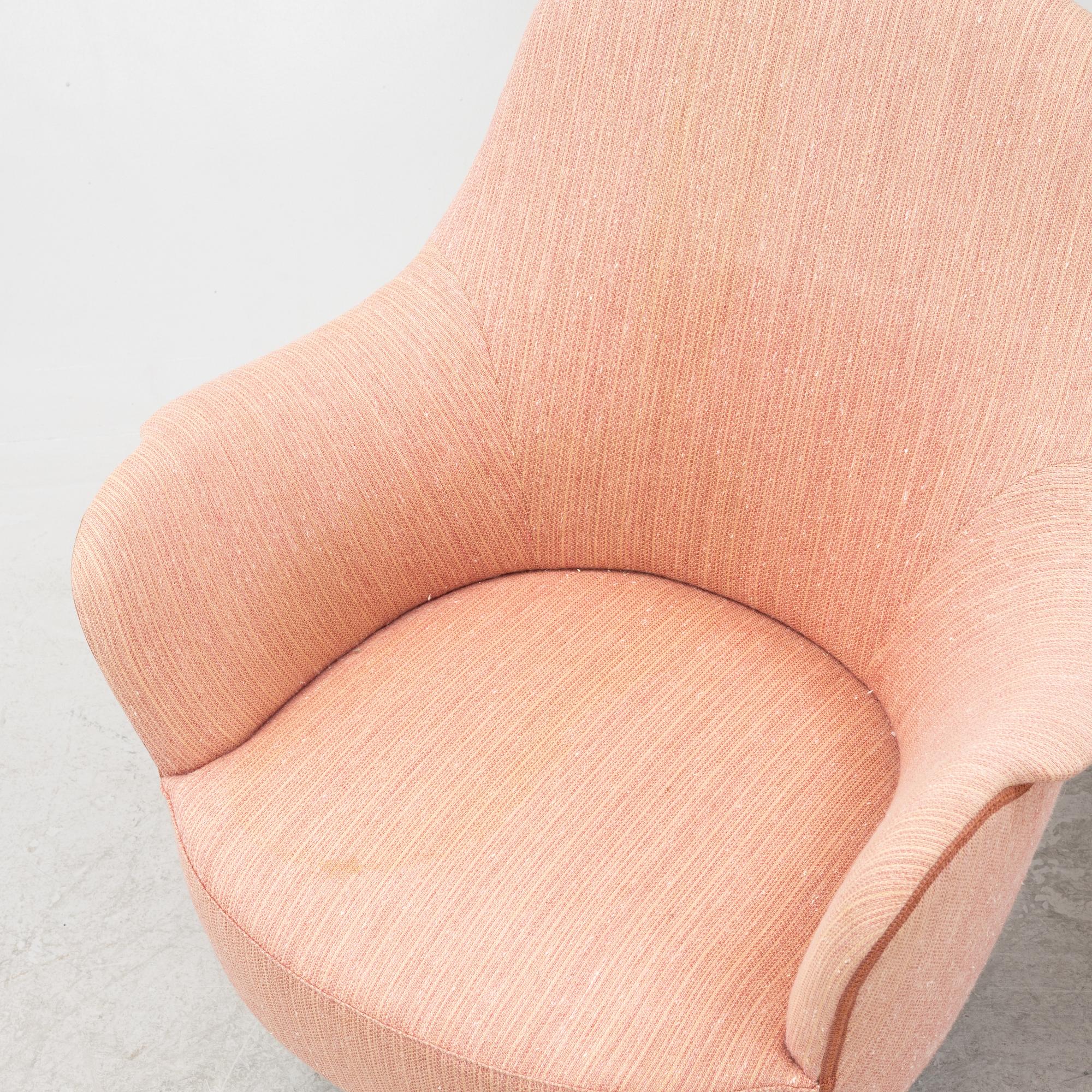 Carl Malmsten, fåtöljer, ett par, "Cirkus", 1900-talets andra hälft.