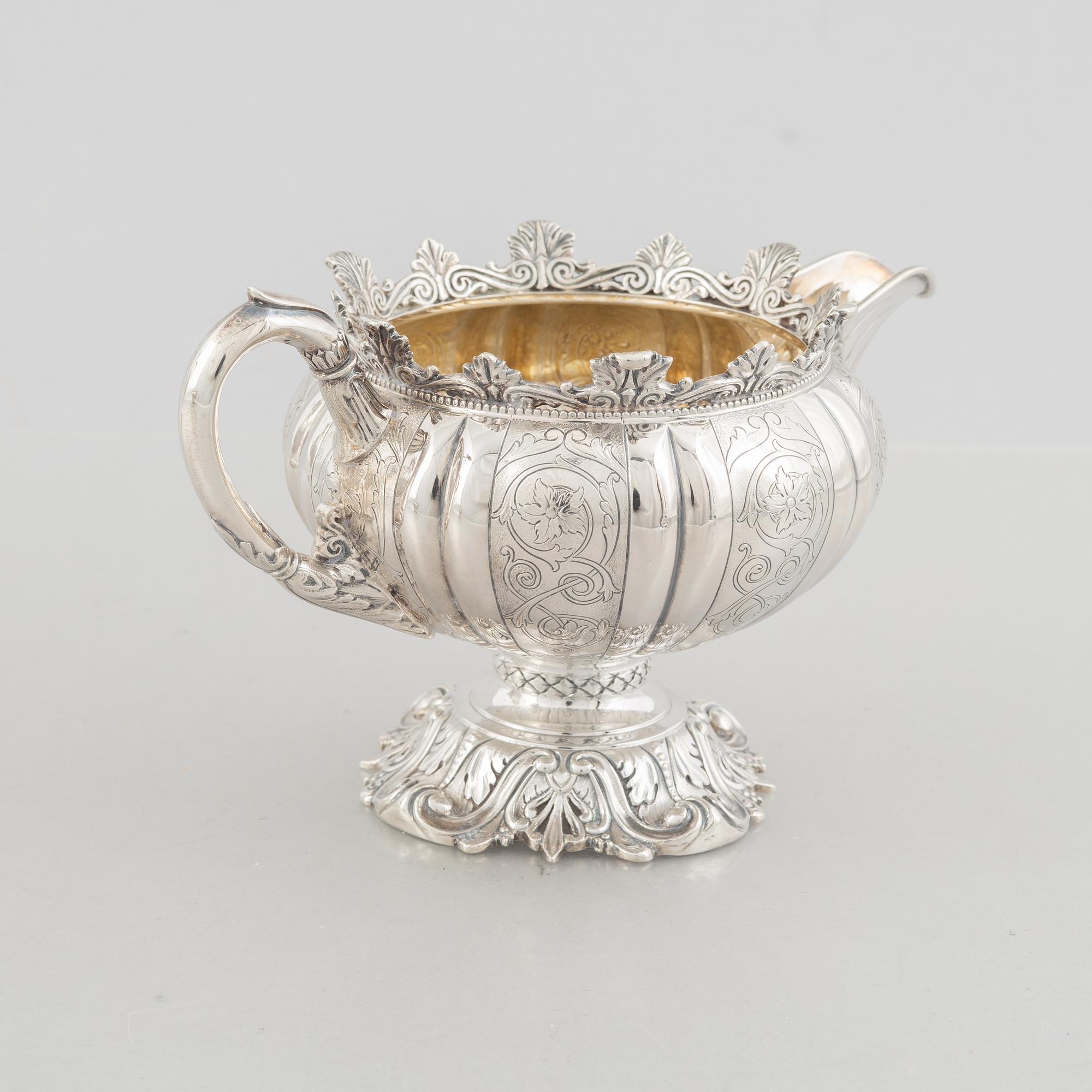 Kaffeservis, 3 delar, sterlingsilver, Michelsen, Danmark, 1926.