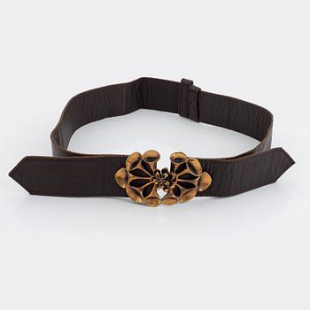 Hannu Ikonen, belt, pendant, ring, bronze.