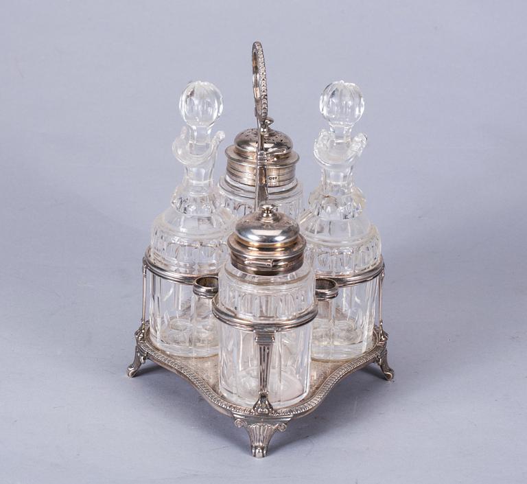 BORDSSURTOUT, Silver, stämplad 1879 och 1811.