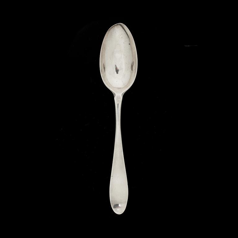 SKEDAR, 3 st. Johan Malmstedt, Göteborg 1796. Vikt ca 175 g.