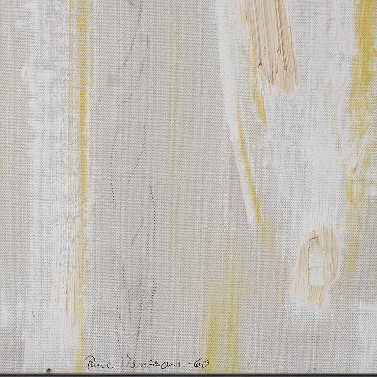 RUNE JANSSON, oil on canvas, signed and dated -60.