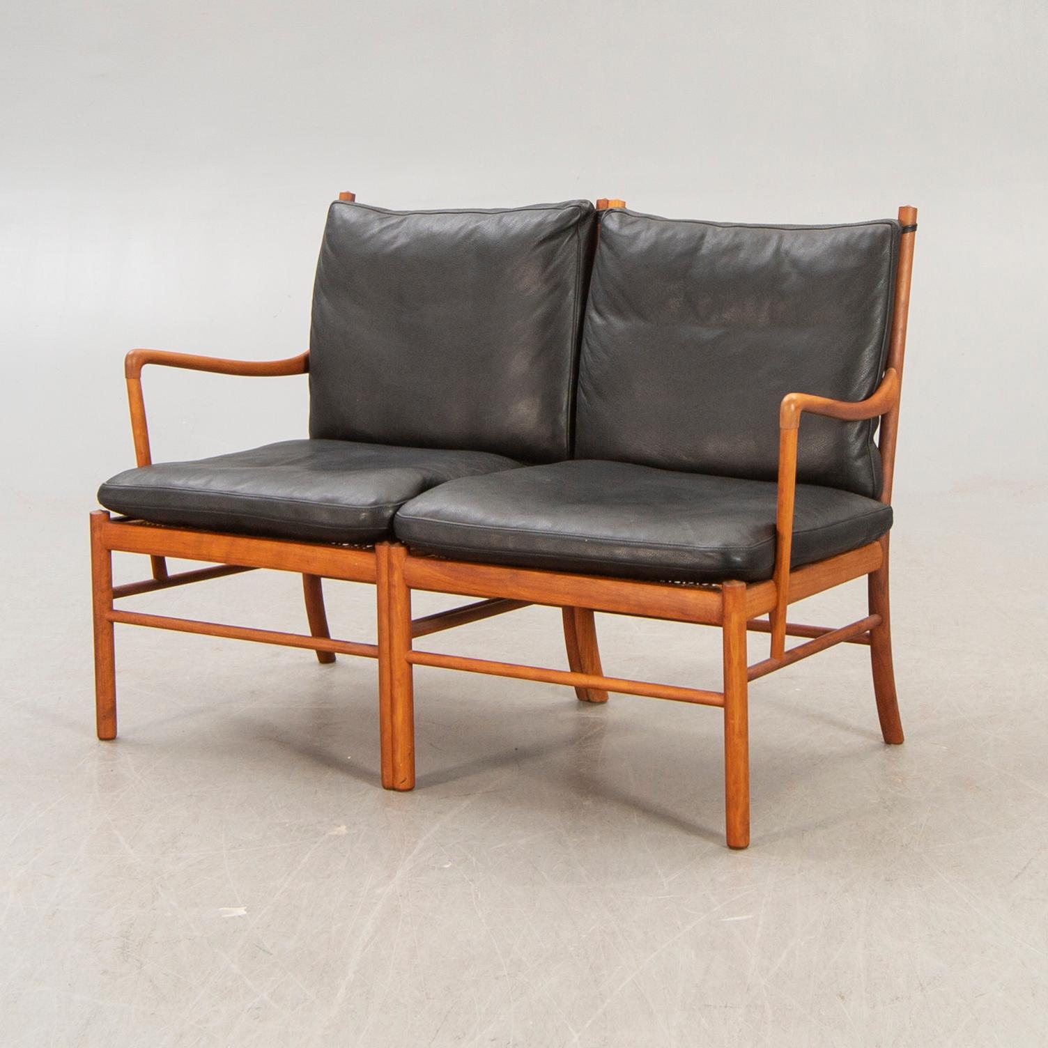 Ole Wanscher, sofa, "Colonial chair OW 149-2", Carl Hansen & Søn Danmark 2000s.
