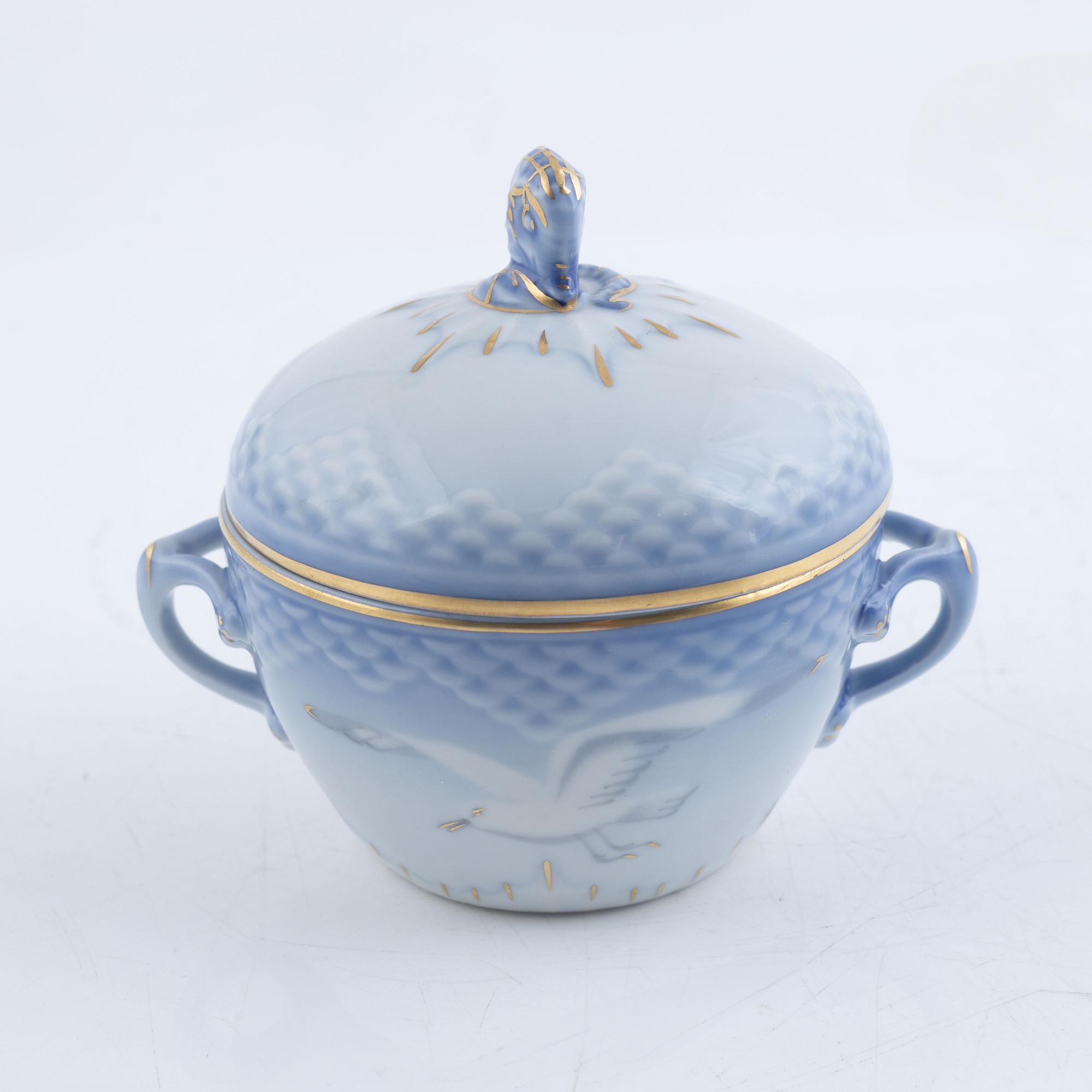 Mat-och kaffeservis, 79 delar, "Måsen" ,Bing & Grøndahl, .