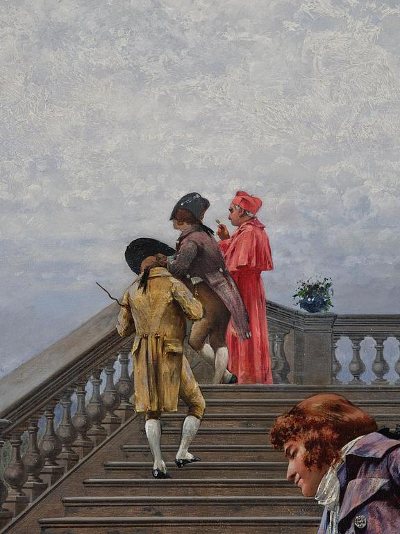 August Hagborg, In the Tuileries Garden.
