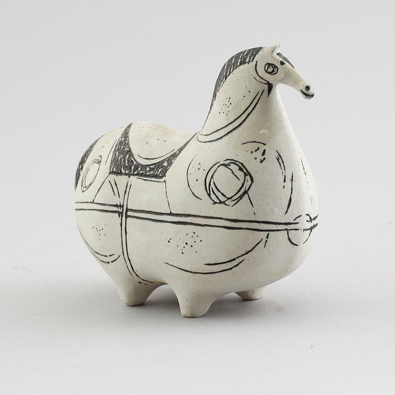 FIGUR, stengods, "Springare", Stig Lindberg, Gustavsberg.