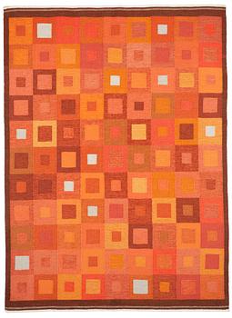 545. MATTA. Flat weave. 245,5 x 179 cm. Signed MLH KM.