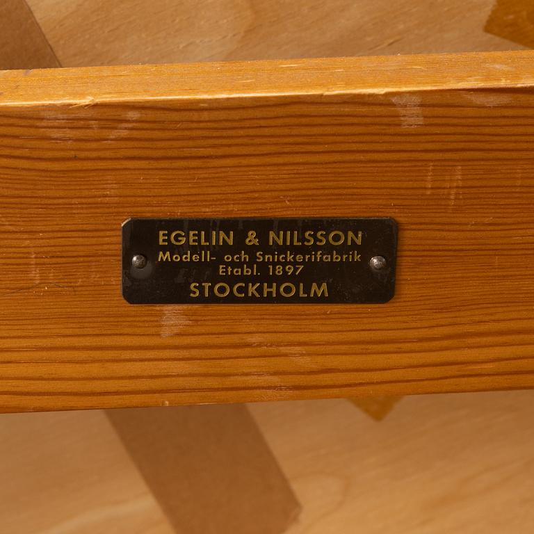 Ritbord/arkitektbord, Egil & Nilsson Modell och Snickeributik, Stockholm, 1900-talets första hälft.