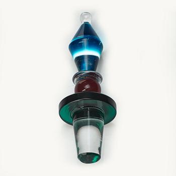 Yoichi Ohira, a glass decanter, De Majo, Murano, Italy 1996.