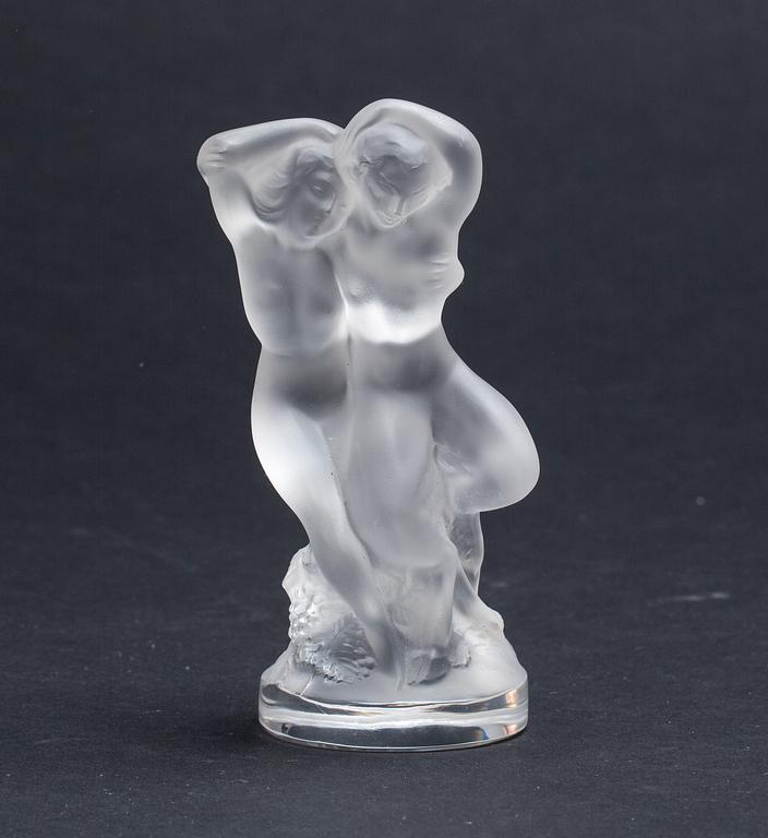 FIGURIN, glas. Lalique.