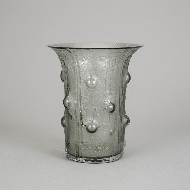VAS, glas, ur "Finlandia"-serien, Timo Sarpaneva, Iittala. Signerad och otydligt numrerad.