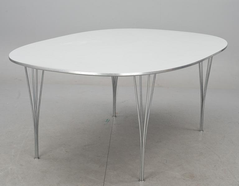 MATBORD, "Superelips", Bruno Mathsson och Piet Hein för Fritz Hansen. 1900-talets andra hälft.