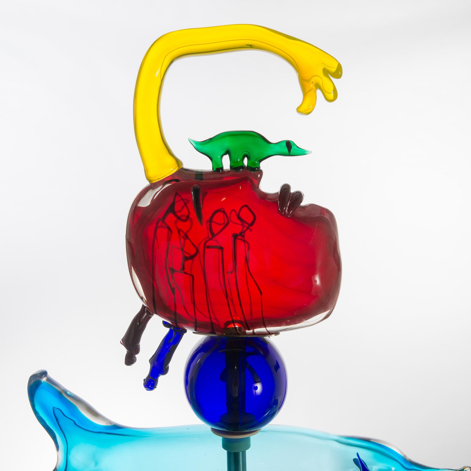 SOILE YLI-MÄYRY, skulptur, "Dream Pot", signerad Soile Yli-mäyry 2010.