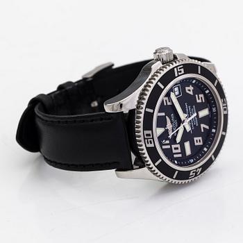 Breitling, Superocean, 1500m, armbandsur, 42 mm.