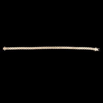 ARMKED, 14K guld. Kellomiehet 1976. Vikt ca 11,0 g.