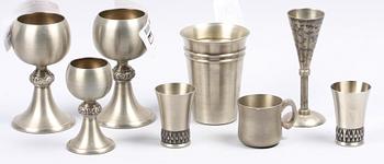 PARTI TENN, 14 delar, bla TESI, 1900-talets andra hälft.