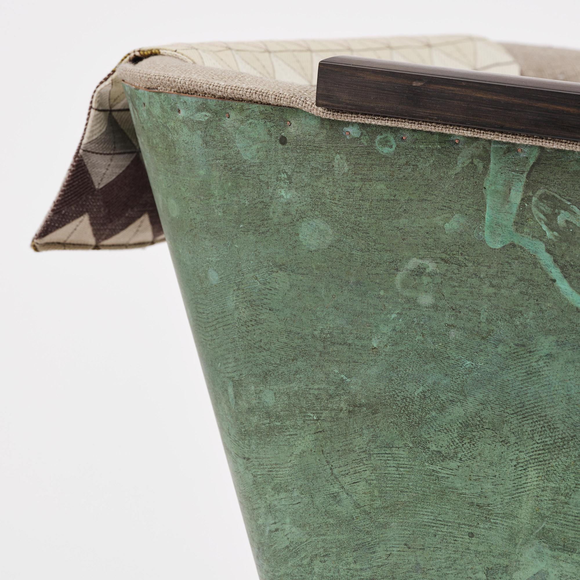 Mats Theselius, fåtölj, "Hommage à Sigurd Lewerentz", ed. 123/123, Källemo, Värnamo, efter 2012.