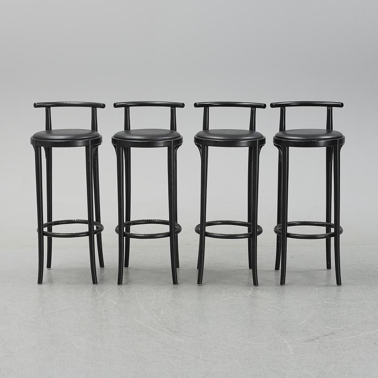 A set of four 'Linus' bar stools, Gemla, 1996/1997.