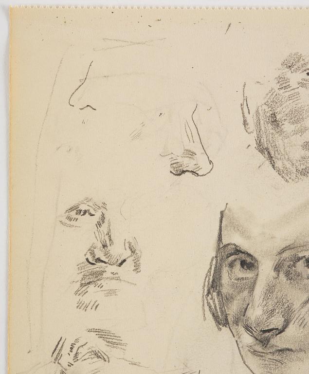 Lotte Laserstein, Portraits - self portrait, Lotte's mother and grandmother.