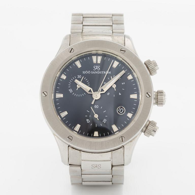 Sjöö Sandström, Lady Extreme, wristwatch, chronograph, 37 mm.
