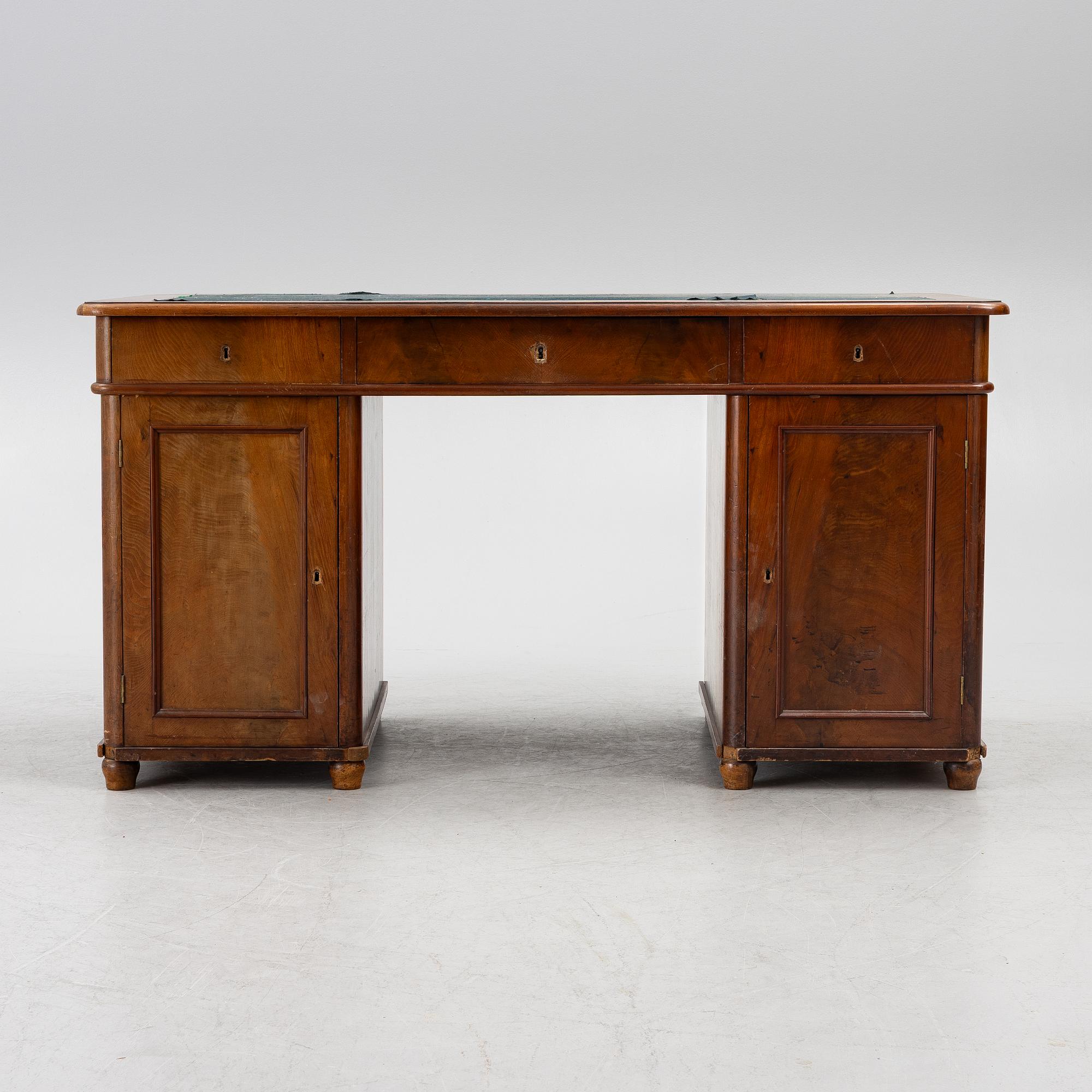 A desk, circa 1900.