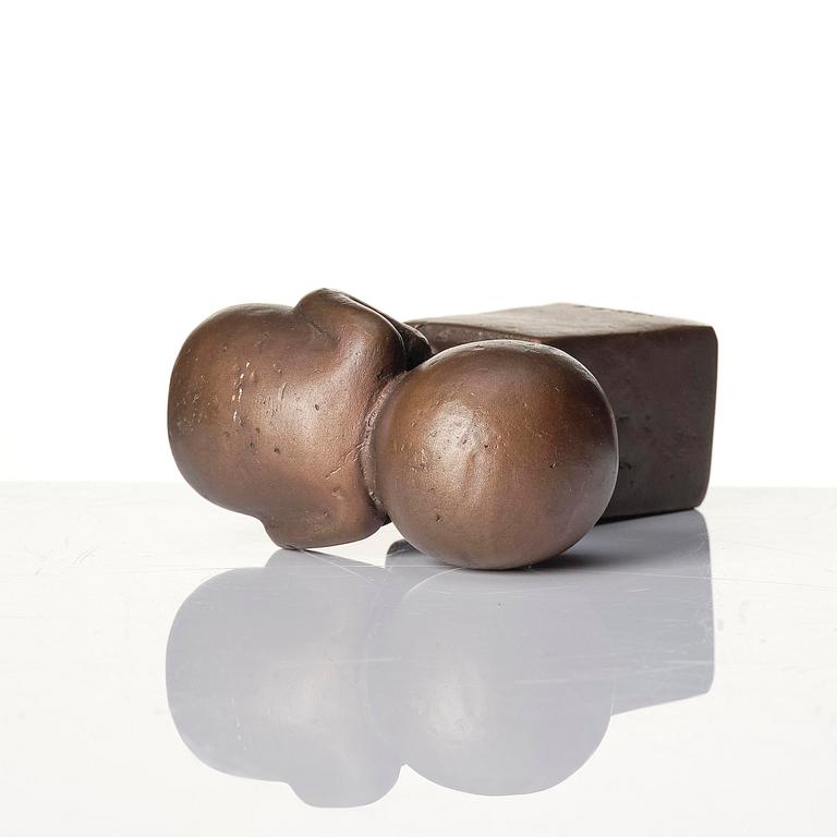 Lisa Larson, a "Myran" bronze sculpture, Scandia Present, ca 1978, ed. 338/999.