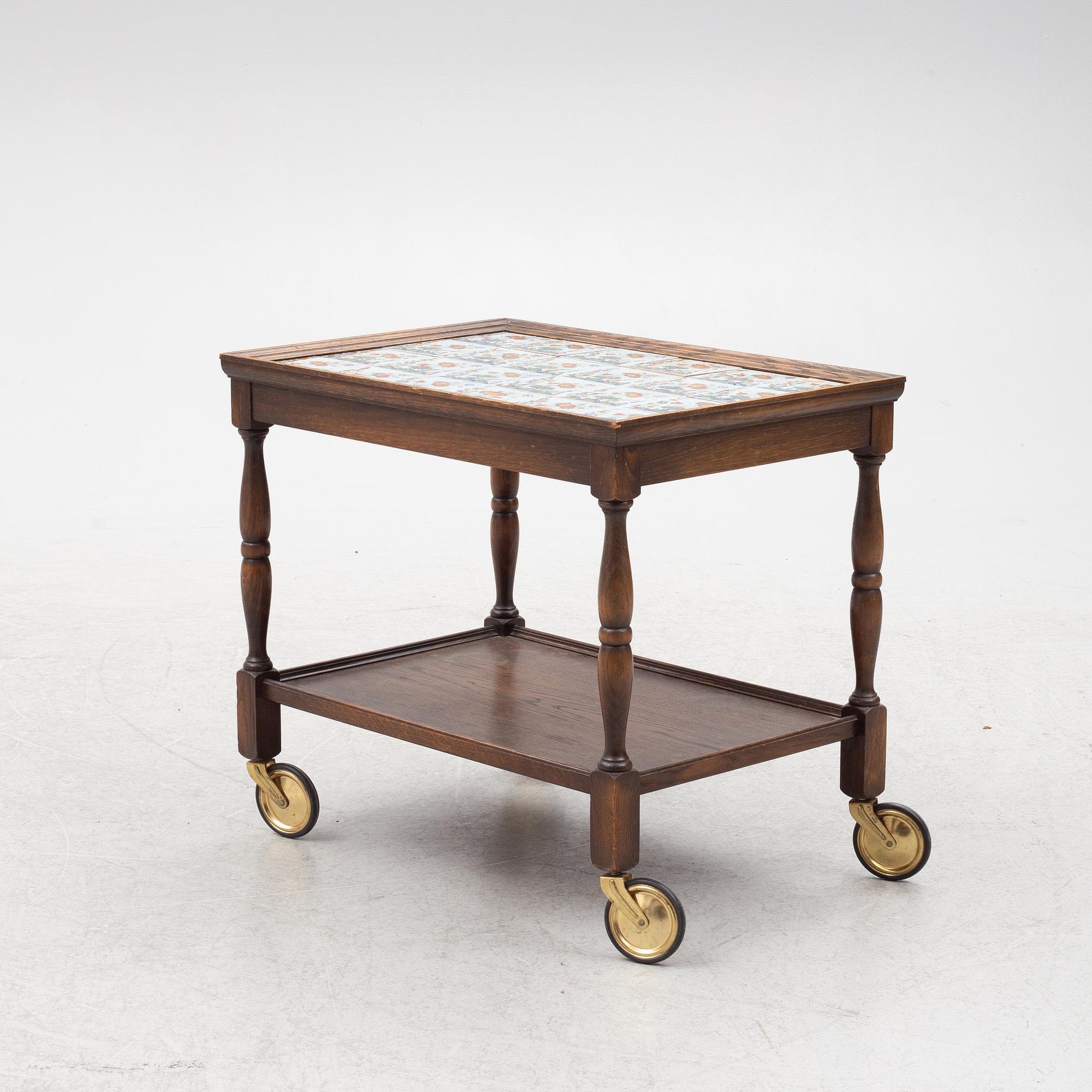 A tea trolley, Nordiska Kompaniet, Sweden, 1938.