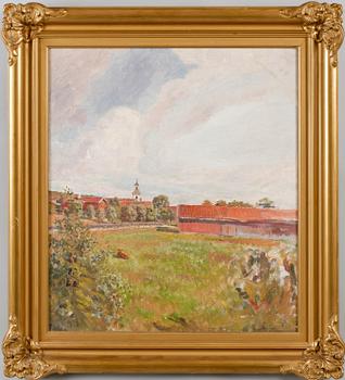 GEORG STOOPENDAAL, olja på duk, monogramsign.