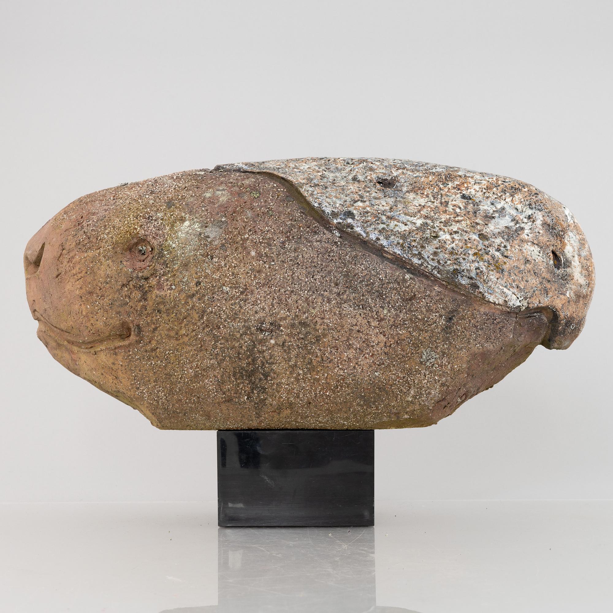 Henrik Allert, a stoneware sculpture, signed.