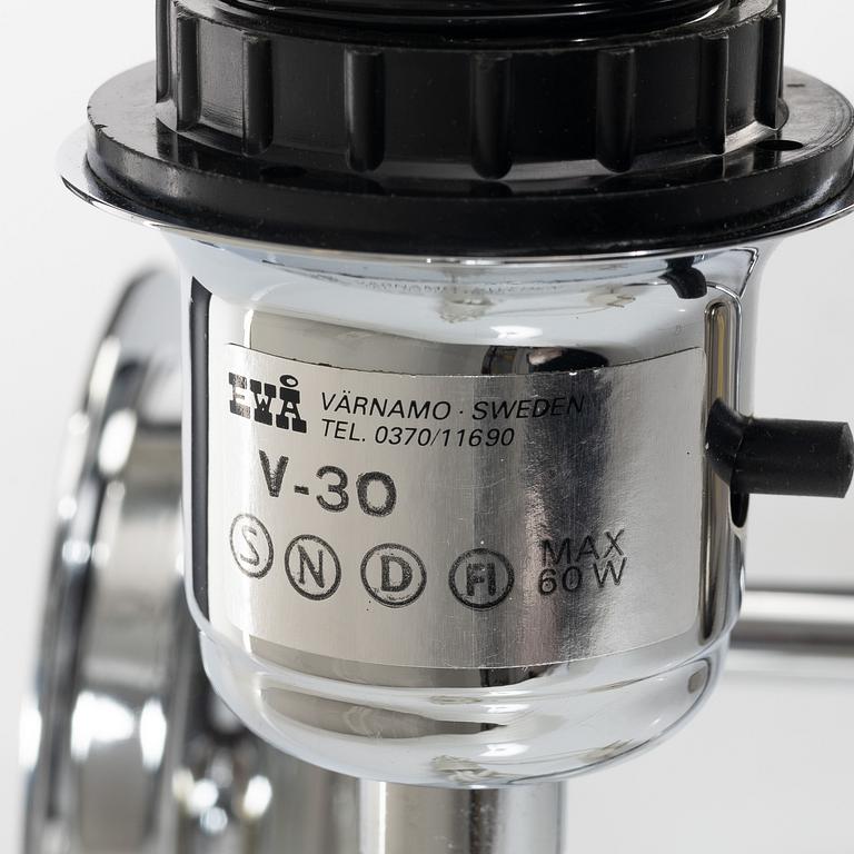 A pair of wall lamps EVÅ end of the 20th century.