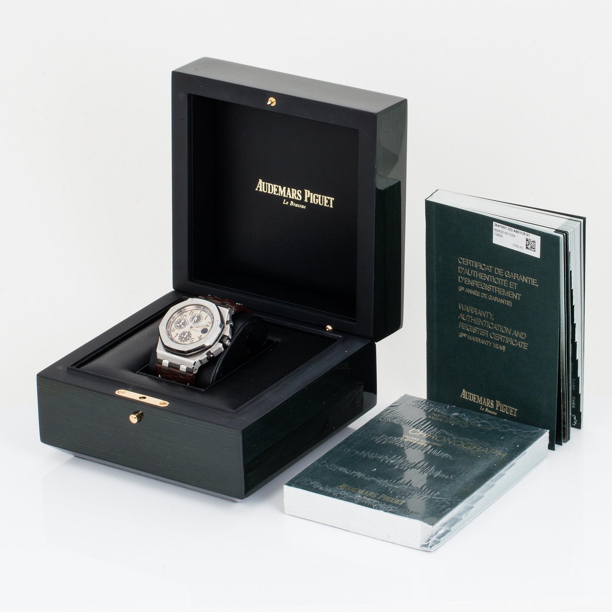 AUDEMARS PIGUET, Royal Oak, Offshore, chronograph, "Safari".