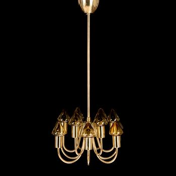 Hans-Agne Jakobsson, A Swedish ceiling lamp model T 808 from Markaryd. Height 80 cm.