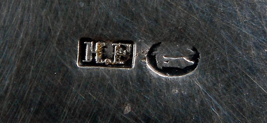 KAFFESERVIS, 4 delar, rokokostil, nysilver. 1900-tal.