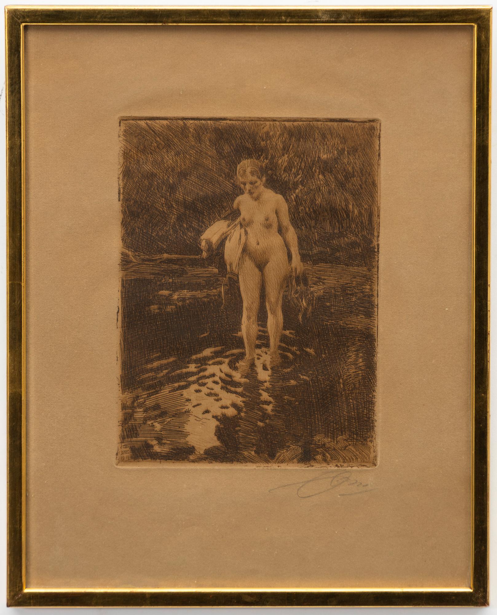 Anders Zorn, "Vadstället".