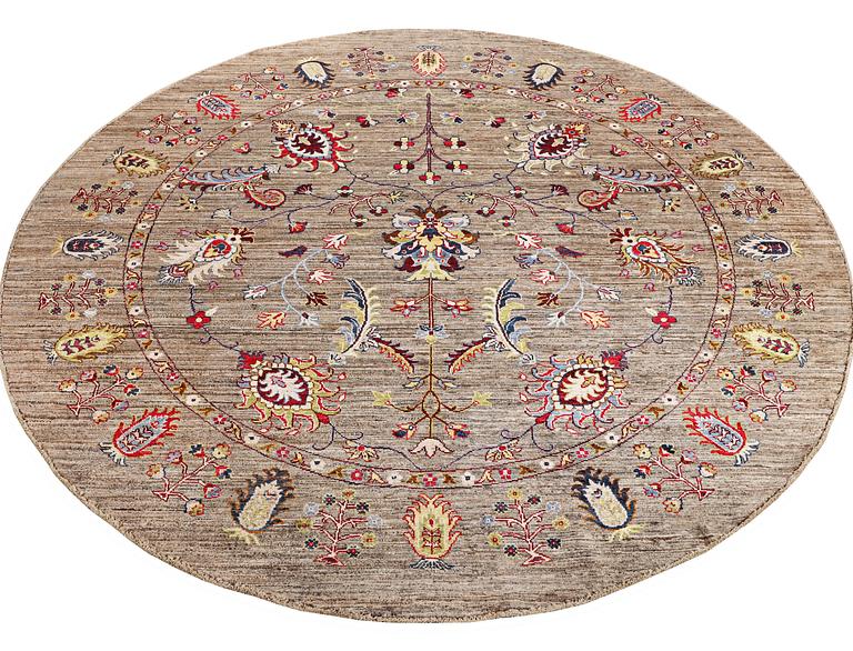 A rug, Ziegler Ariana, diameter c. 215 cm.